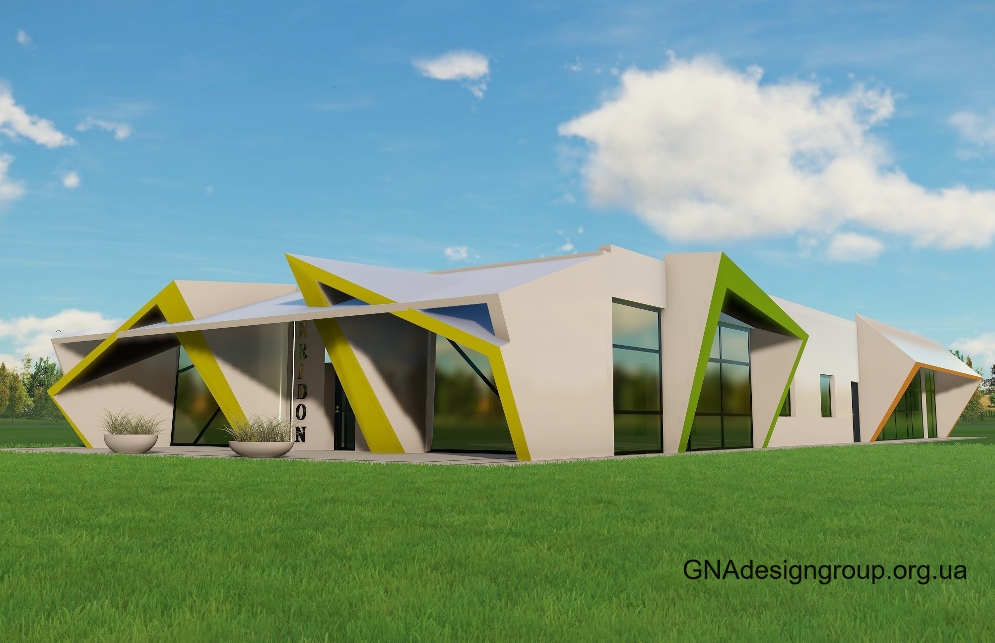 Creative Facade White color