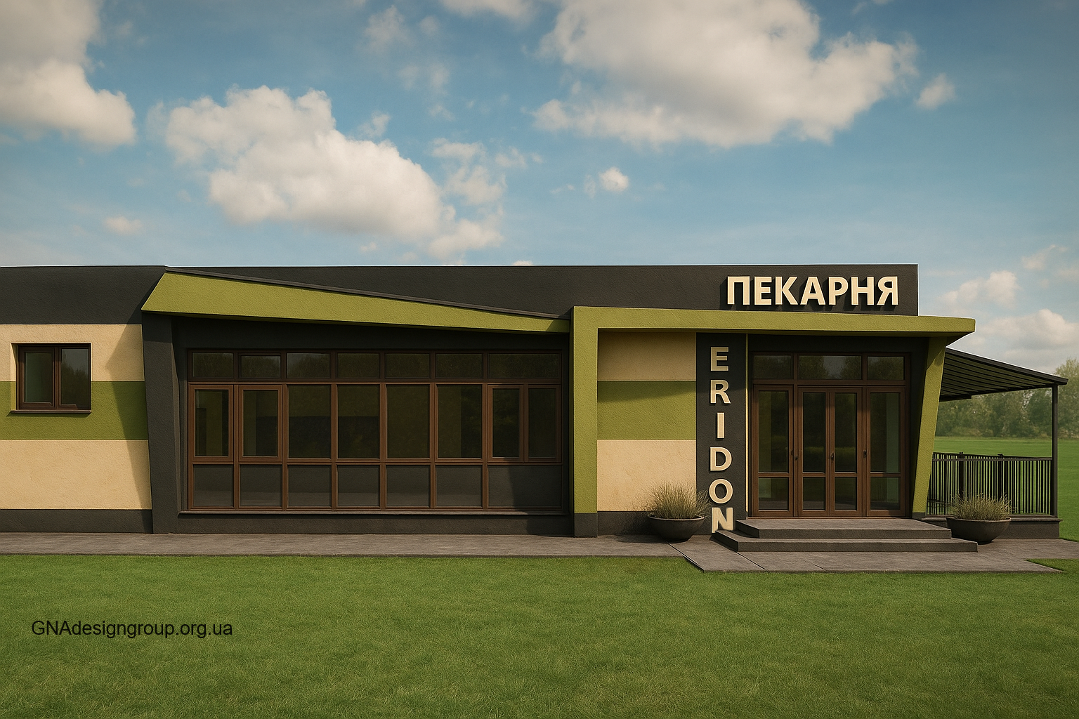 Дизайн Фасаду Пекарні