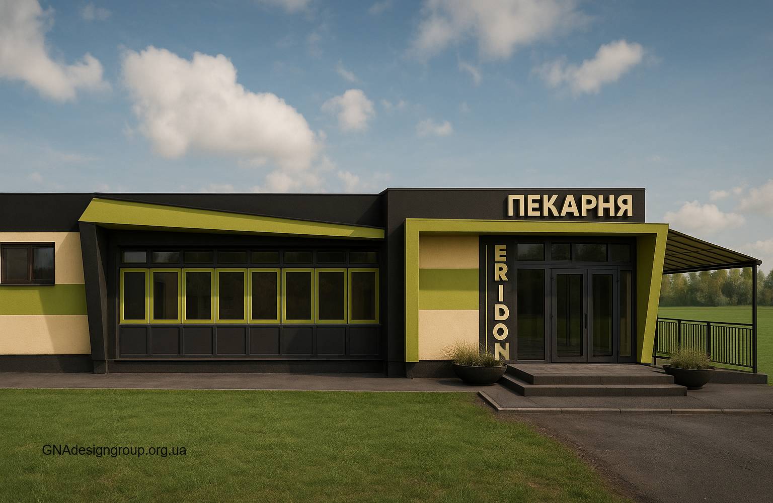 Дизайн Фасаду Пекарні
