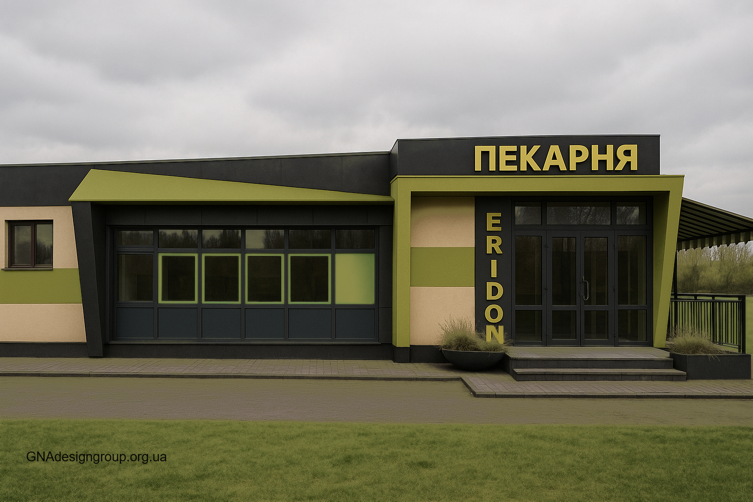 Дизайн Фасаду Пекарні