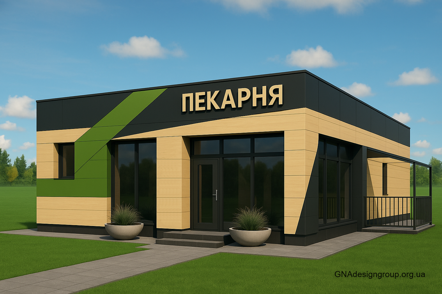 Варіанти Дизайну Фасаду Пекарні