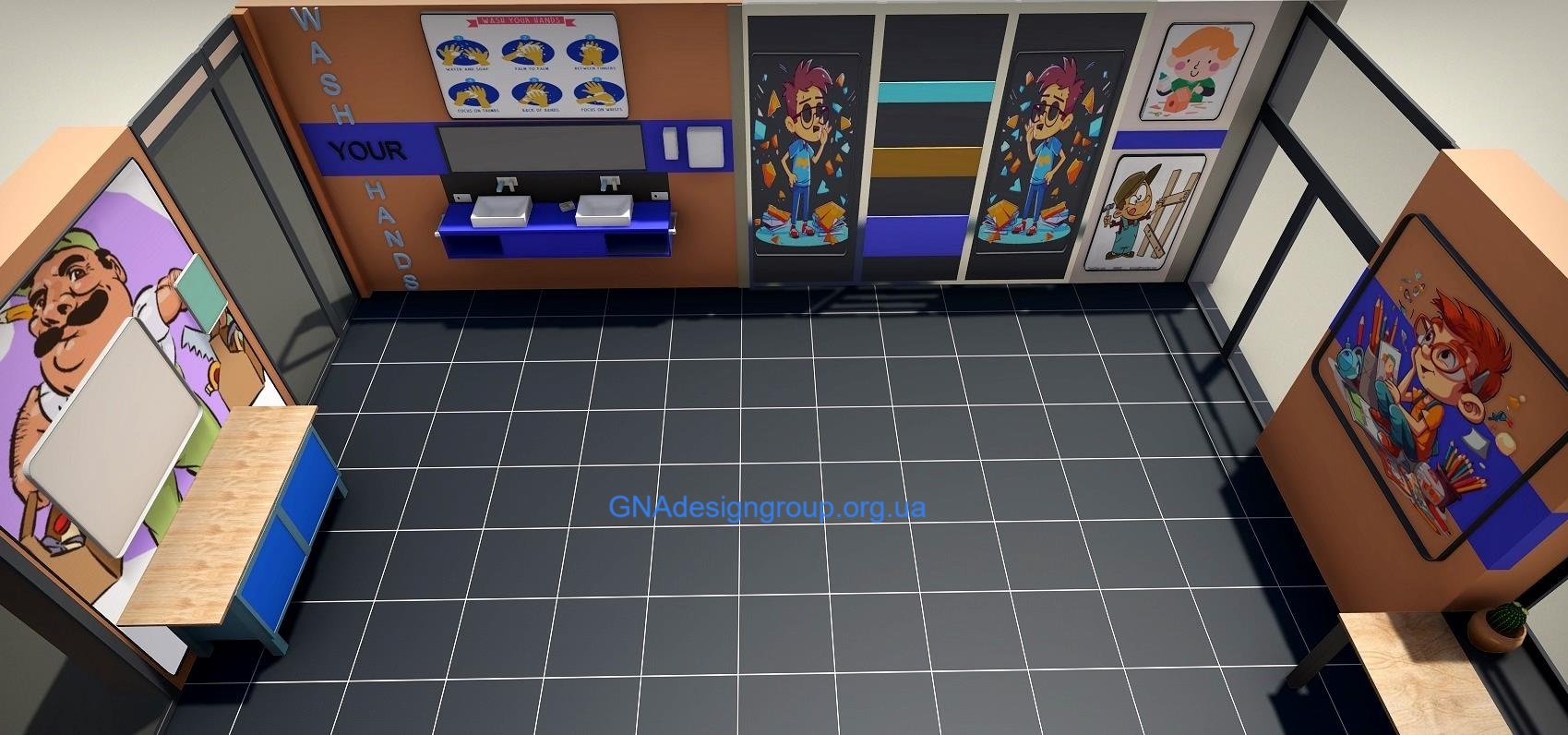 design classroom hand made