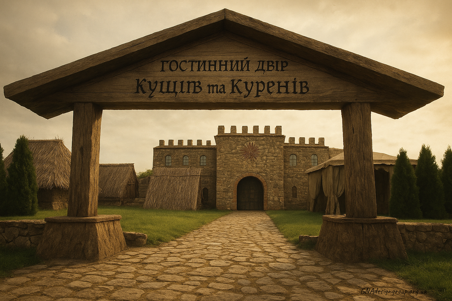 проект гостинного двору