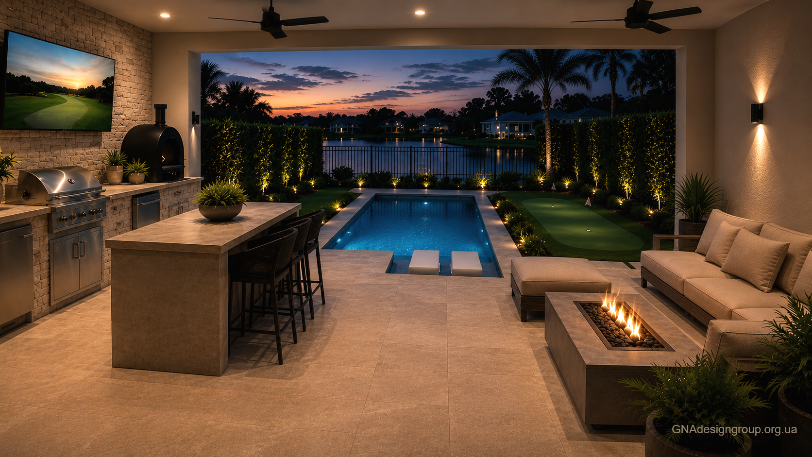 Landscape design Palm Beach