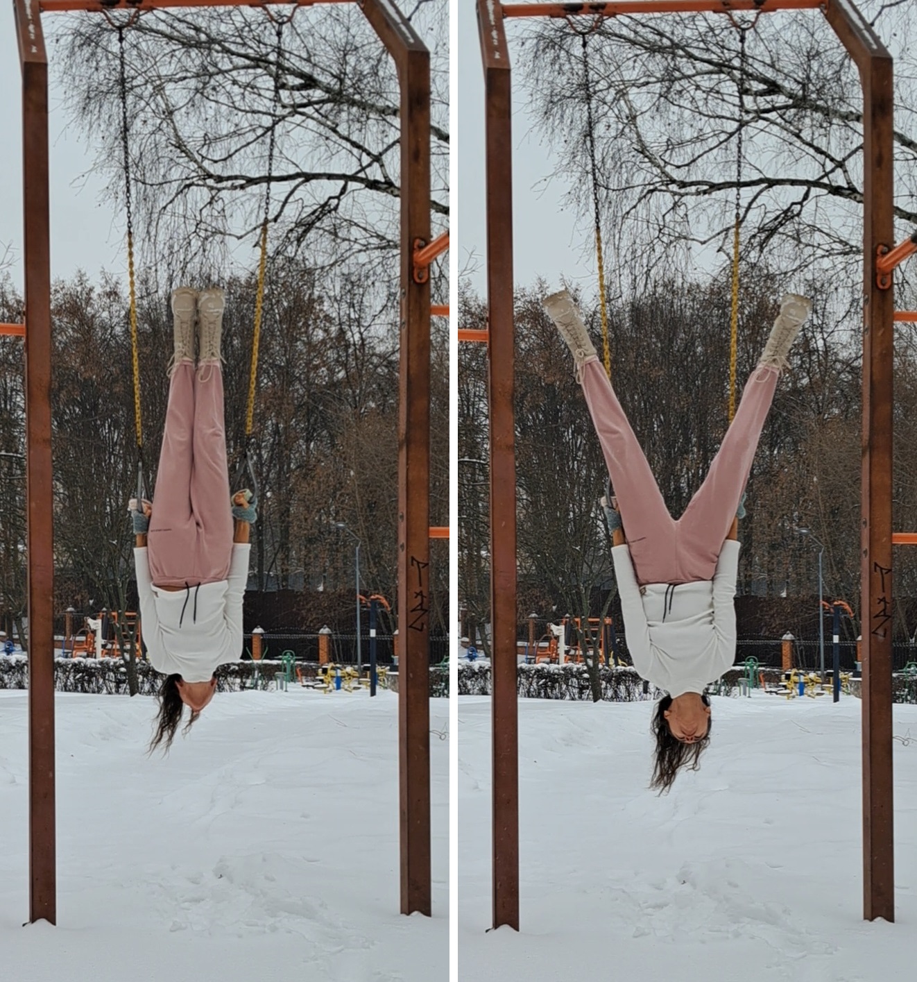 На кільцях