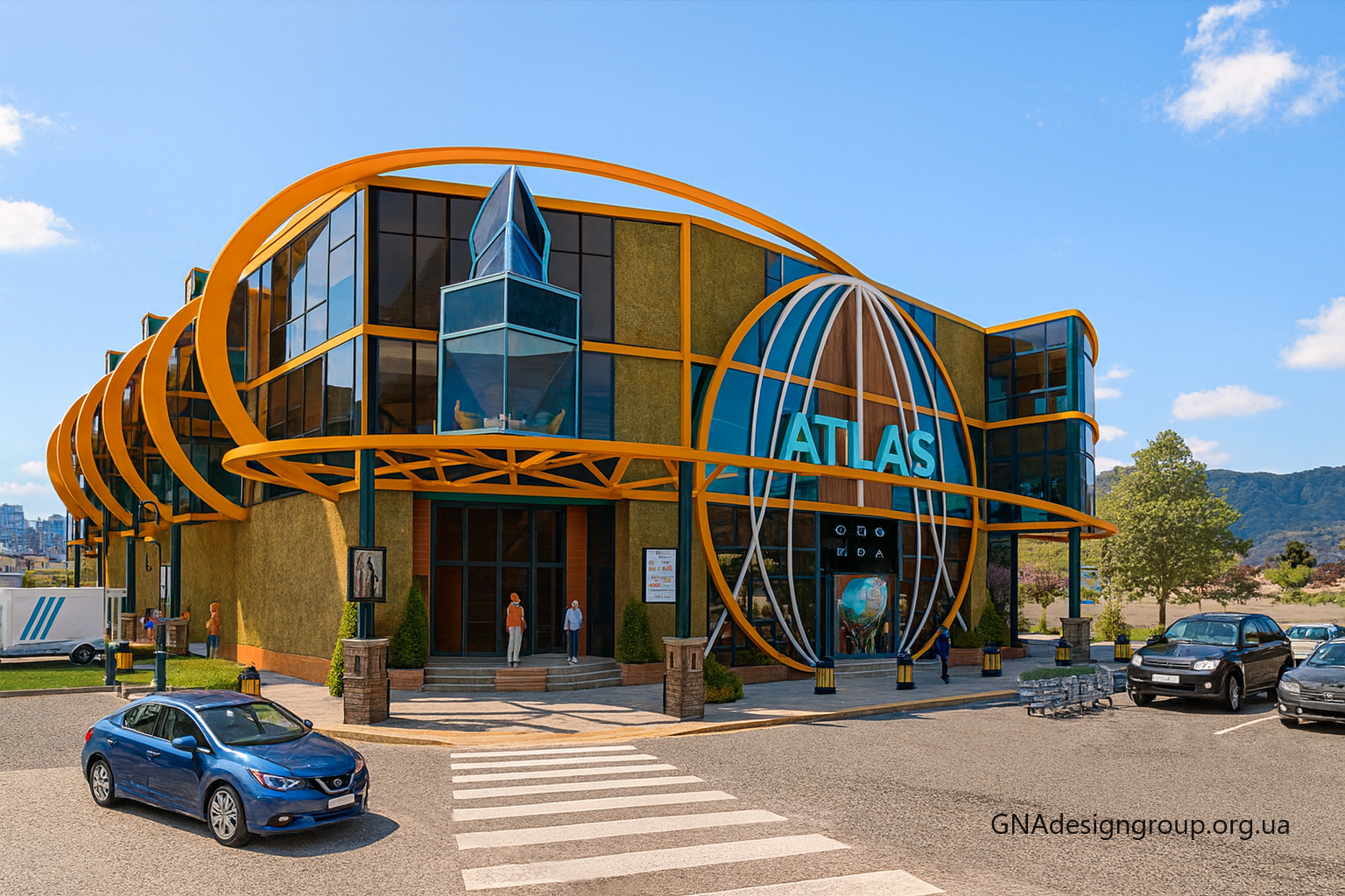 Investment project of the shopping center 