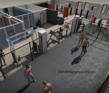 Зал Єдиноборств. Спортзал. Боксерський ринг. Fight Academy