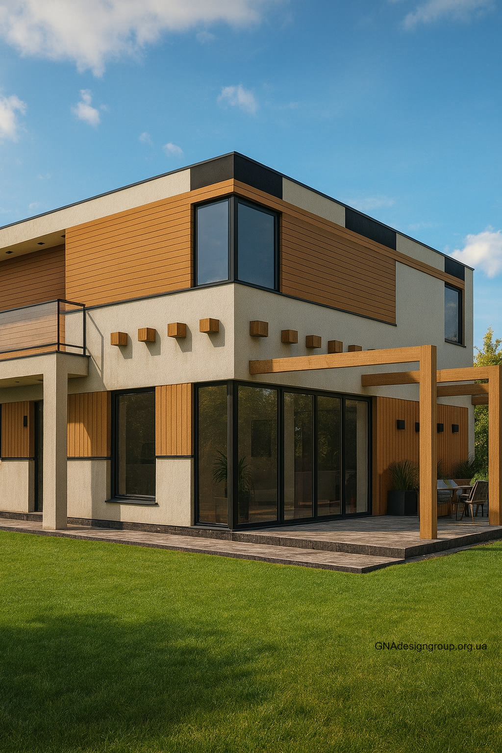 Facade design, 6 variants (2 days)