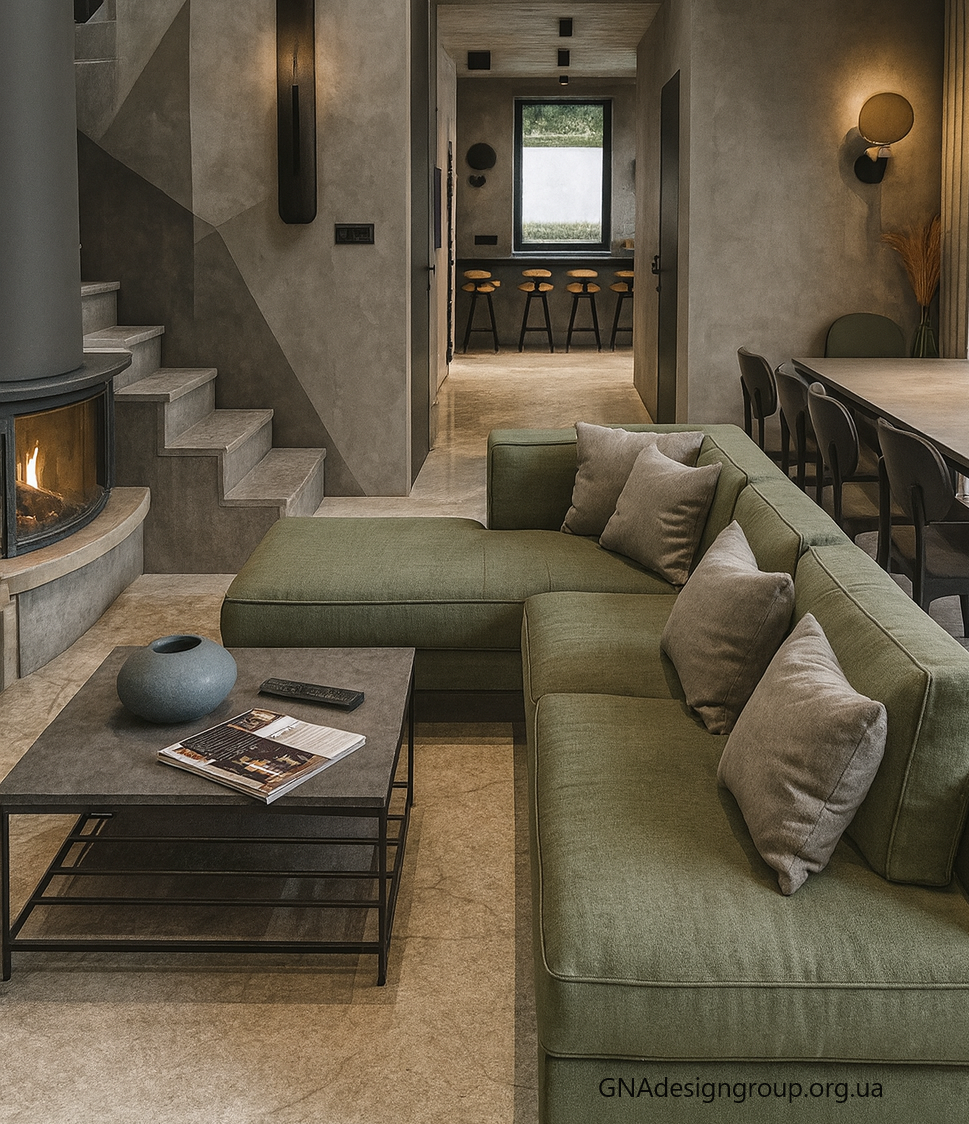 Interior of the house. 3D planning, visas. 3 days