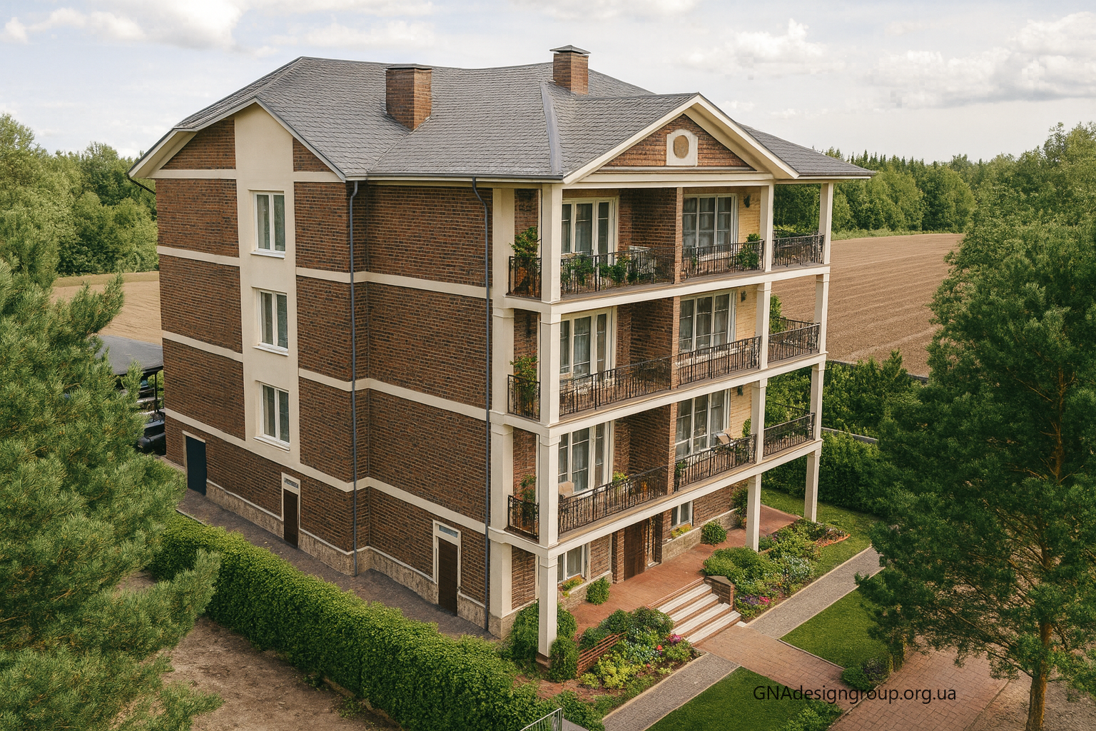 Investment project of a residential complex
