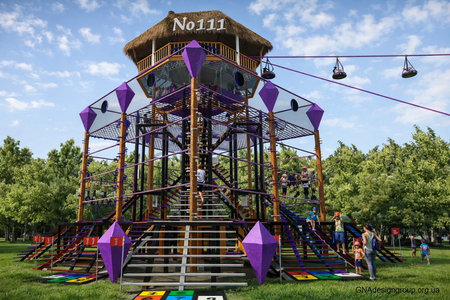 Investment project of sports and entertainment playground No. 111